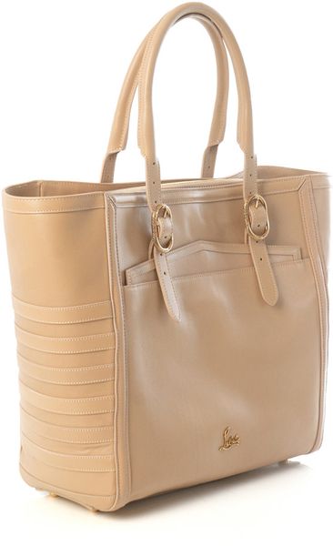 Christian Louboutin Farida Shopper Bag in Beige (nude) - Lyst