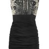 Giambattista Valli Pythonprint Wool and Silkblend Dress in Black - Lyst