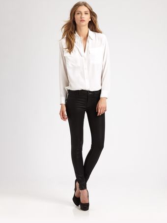 J Brand Lowrise Leggings - Lyst