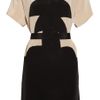 Jill Stuart Adrian Paneled Silk Crepe Dress in Black - Lyst