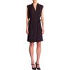 Lanvin VNeck Dress in Black - Lyst