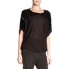 Lanvin Pailette Shoulder Top in Purple (wine) - Lyst