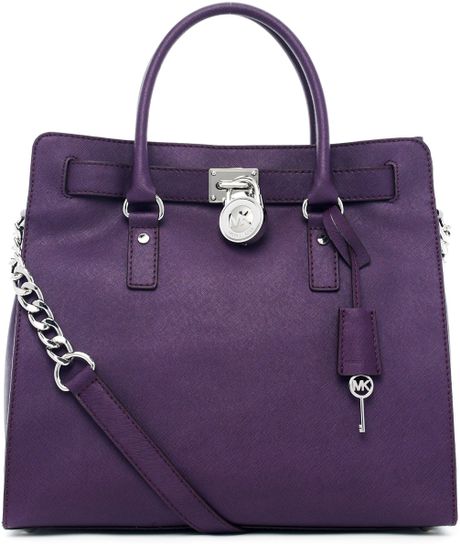 michael kors violet tote