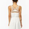 Nasty Gal Geo Crochet Dress in White - Lyst