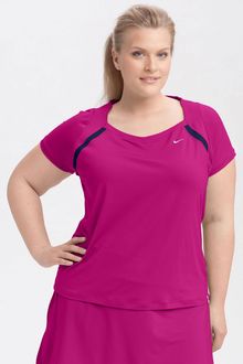 Nike Border Trim Tennis Tee - Lyst
