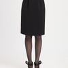 Oscar De La Renta Wool Skirt in Black - Lyst
