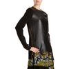 Proenza Schouler Leather Front Zip Sweater in Gold - Lyst
