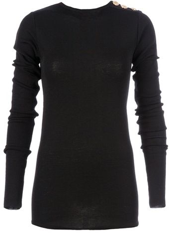 Balmain Classic Sweater - Lyst