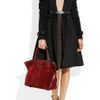 Burberry Prorsum Belted Wool and Cashmereblend Coat in Black - Lyst