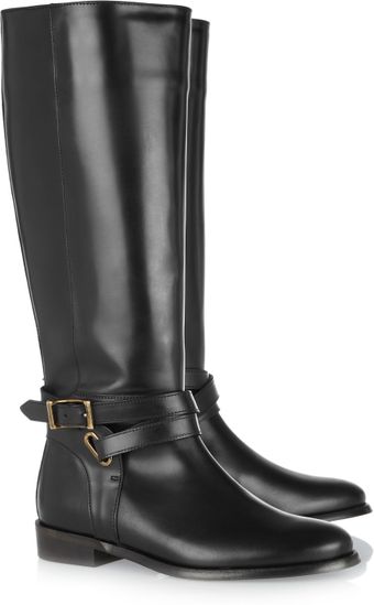 BURBERRY SHOES & ACCESSORIES Leather riding boots