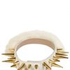 Giuseppe Zanotti Studded Fur Collar in White (ivory) - Lyst