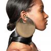 Givenchy Round Brass Metal Earrings in Gold - Lyst