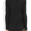 Helmut Lang Ribbedsleeve Knitted Sweater in Black - Lyst