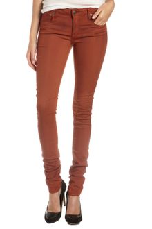 Helmut Lang Glosswash Five-Pocket Skinny Jeans - Lyst