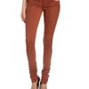 Helmut Lang Glosswash FivePocket Skinny Jeans in Brown (iron) - Lyst