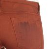Helmut Lang Glosswash FivePocket Skinny Jeans in Brown (iron) - Lyst