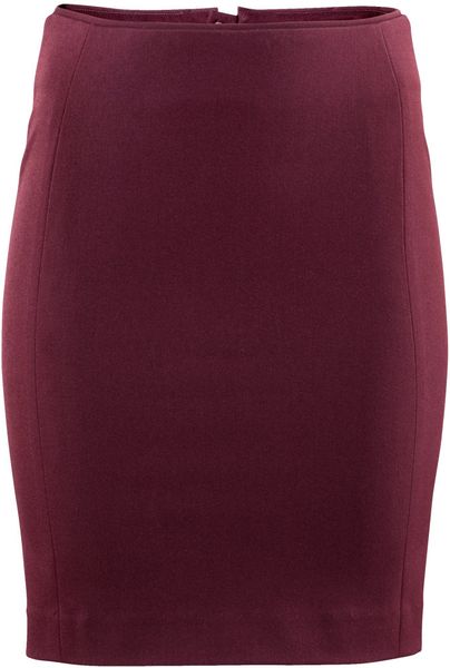 H&m Skirt in Purple (burgundy) - Lyst