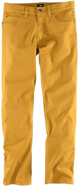 yellow pants mens