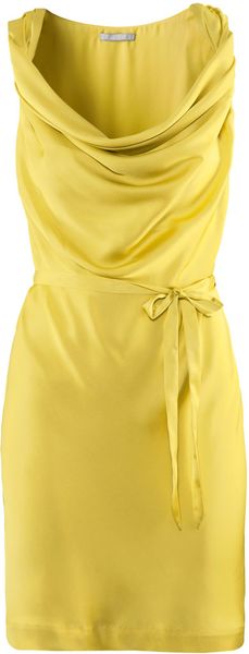 H&m Dress in Yellow - Lyst