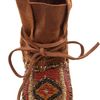 House Of Harlow Madison Beaded Moccasins in Brown (whiskey) - Lyst