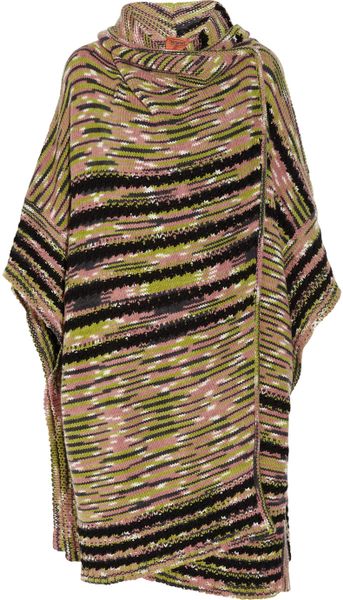 Missoni Knitted Cashmereblend Cardi Coat in Multicolor (multicolored) - Lyst