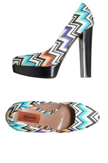 Missoni Platform Pumps - Lyst
