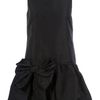 Valentino Sleeveless Bow Dress in Black - Lyst
