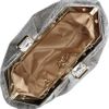 Valentino Jewelclasp Watersnake Clutch in Silver - Lyst