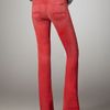 7 For All Mankind Kaylie Sunbleached Red Slim Bootcut Jeans in Red (sunbleached red) - Lyst