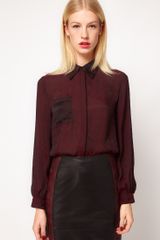 ASOS Collection Asos Shirt with Geo Jacquard