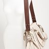 Chloé Paraty Military Leather Satchel in White (pearl) - Lyst