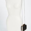 Diane Von Furstenberg Tonda Small Pavé Crystal Patent Leather Clutch in Black - Lyst