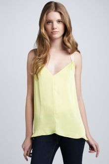 Elizabeth And James Pleated Back Tank - Lyst