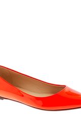 J.Crew Viv Patent Flats