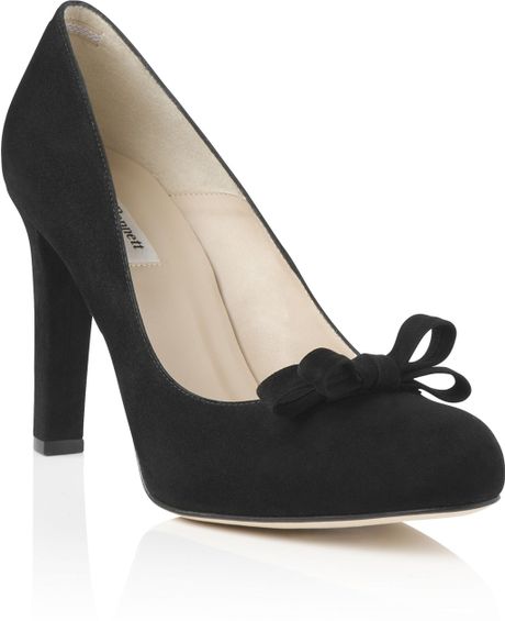 black kitten heel shoes size 8