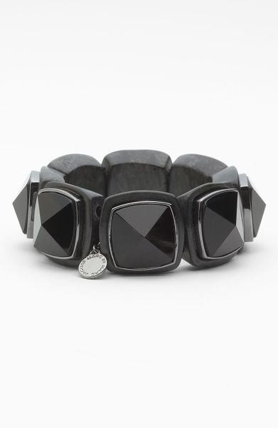 Marc By Marc Jacobs Ice Cubes Stretch Bracelet in Gray (hematite multi) - Lyst