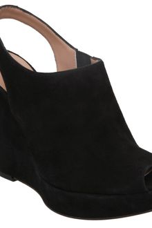 Pied A Terre Leonuri Slingback Peeptoe Wedge - Lyst