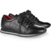 Alexander Wang Crocprint Leather Sneakers in Black - Lyst