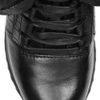 Alexander Wang Crocprint Leather Sneakers in Black - Lyst