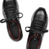Alexander Wang Crocprint Leather Sneakers in Black - Lyst