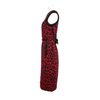 Christopher Kane Straight Sleeveless Dress in A Bend Of Polyamide and Elastane with A Red Leopard Pattern in Red - Lyst