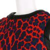 Christopher Kane Straight Sleeveless Dress in A Bend Of Polyamide and Elastane with A Red Leopard Pattern in Red - Lyst