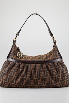 Fendi Large Chef Zucca Hobo - Lyst
