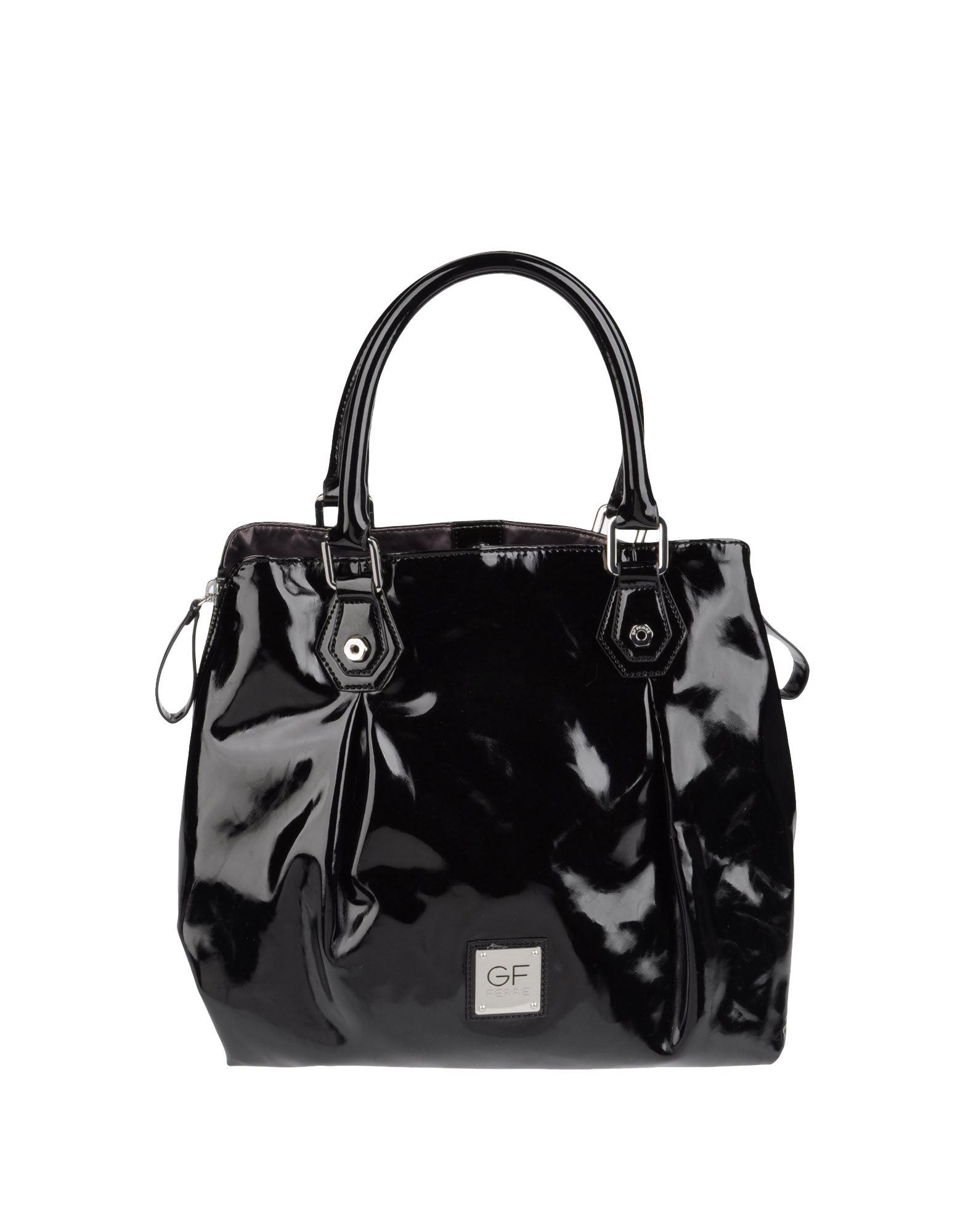 Gianfranco Ferré Medium Leather Bag in Black | Lyst