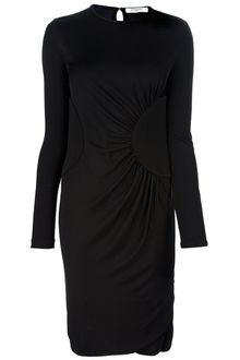 Givenchy Gathered Detail Dress - Lyst