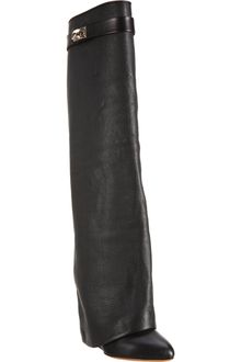 Givenchy Shark Tooth Covered Shaft Knee Boot - Lyst