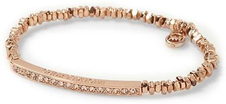Michael Kors Spring Sparkle Bracelet in Gold (rose gold) - Lyst