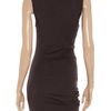 T By Alexander Wang Draped Stretchjersey Dress in Brown - Lyst