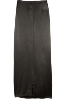 T By Alexander Wang Washed Silk Charmeuse Maxi Skirt - Lyst