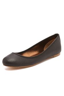 Twelfth Street by Cynthia Vincent Sage Embossed Ballet Flats - Lyst